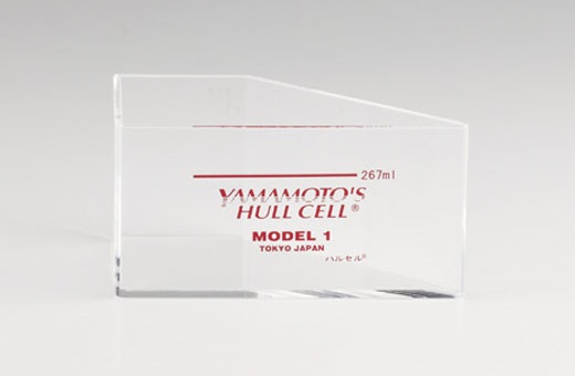 山本渡金日本进口B-55-G Hull Cell普通玻璃罐、
